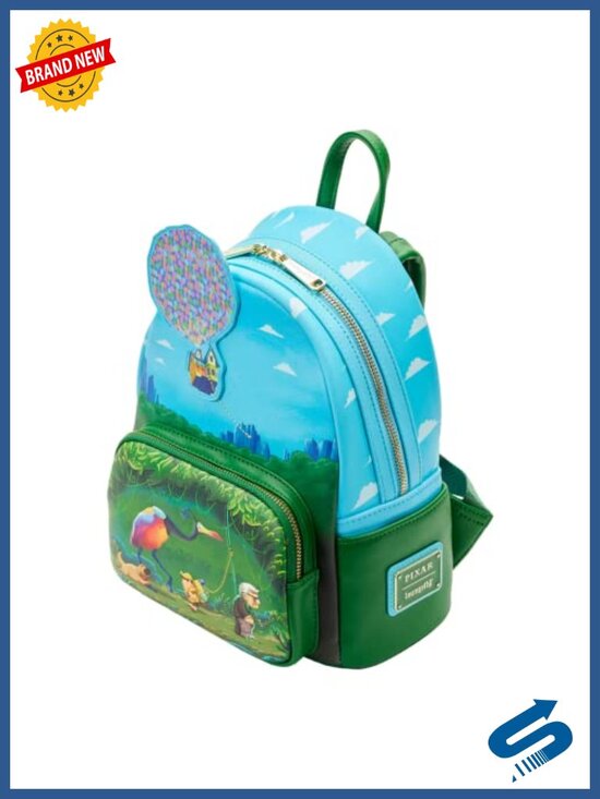 Faux Leather Mini Backpack with Applique Details, Adjustable Straps, Officially main image 5